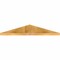 Ekena Millwork Portland Rough Sawn Timber Gable Bracket, Western Red Cedar, 36"W x 7"H x 2"D x 6"F, 5/12 Pitch GBW036X07X0206POR00RWR - alternate 3